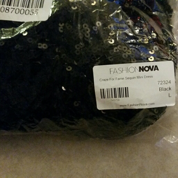 NWT Craze For Fame Sequin Dress - Picture 3 of 4